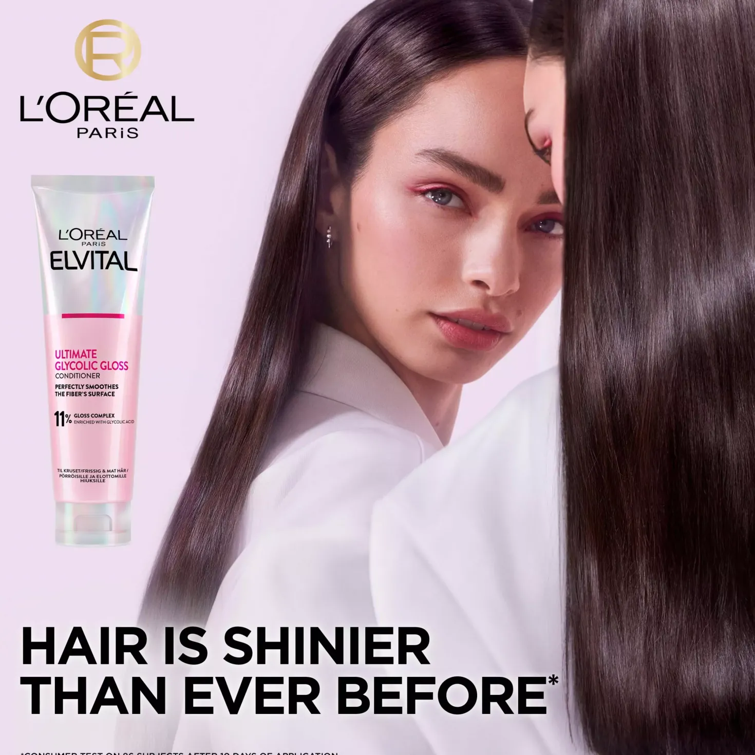Loreal ParisElvital Glycolic Gloss Ultimate Conditioner For Dull Hair 150 ml