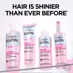 Loreal ParisElvital Glycolic Gloss Ultimate Shampoo For Dull Hair 200 ml