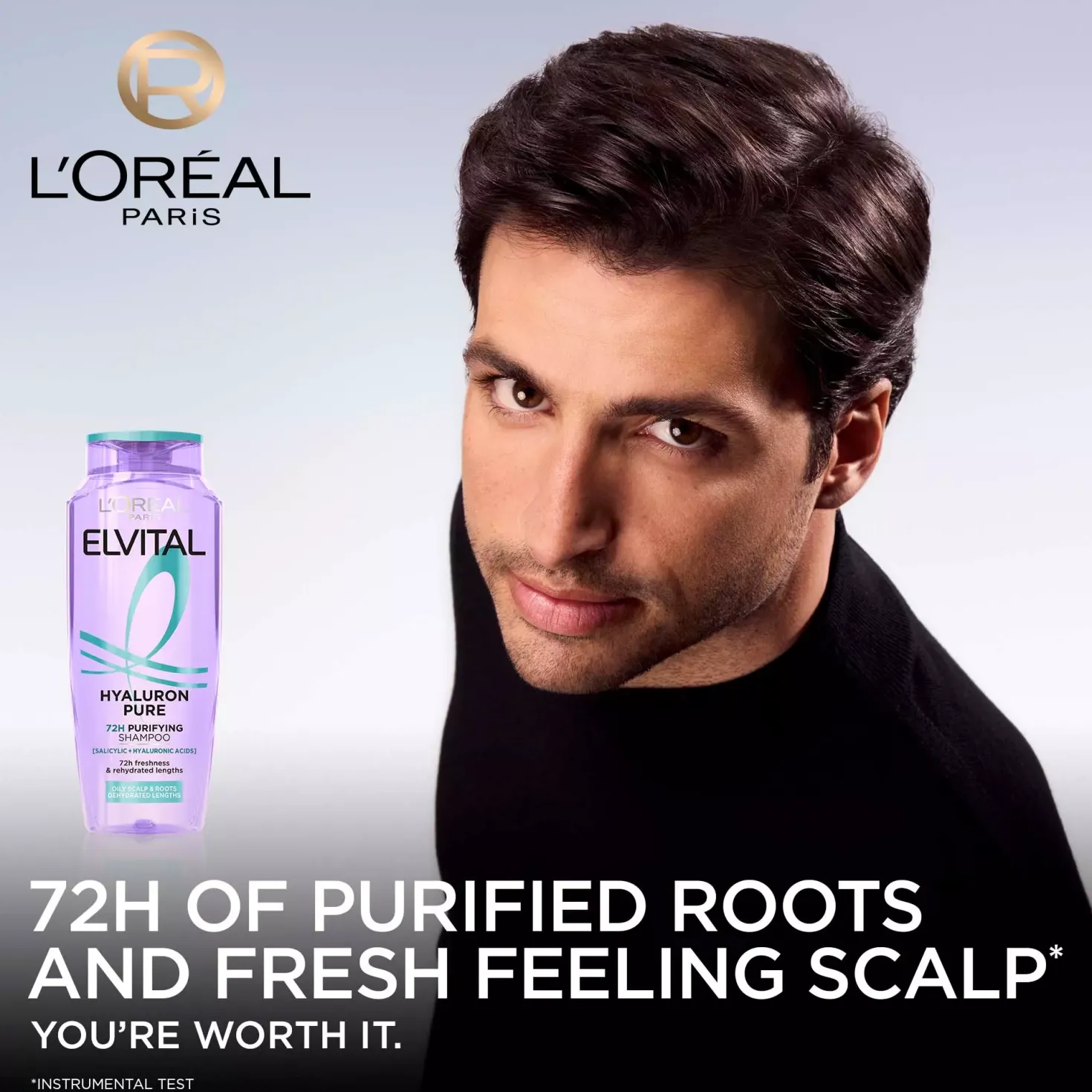 Loreal ParisElvital Hyaluron Pure Purifying Shampoo 500 ml
