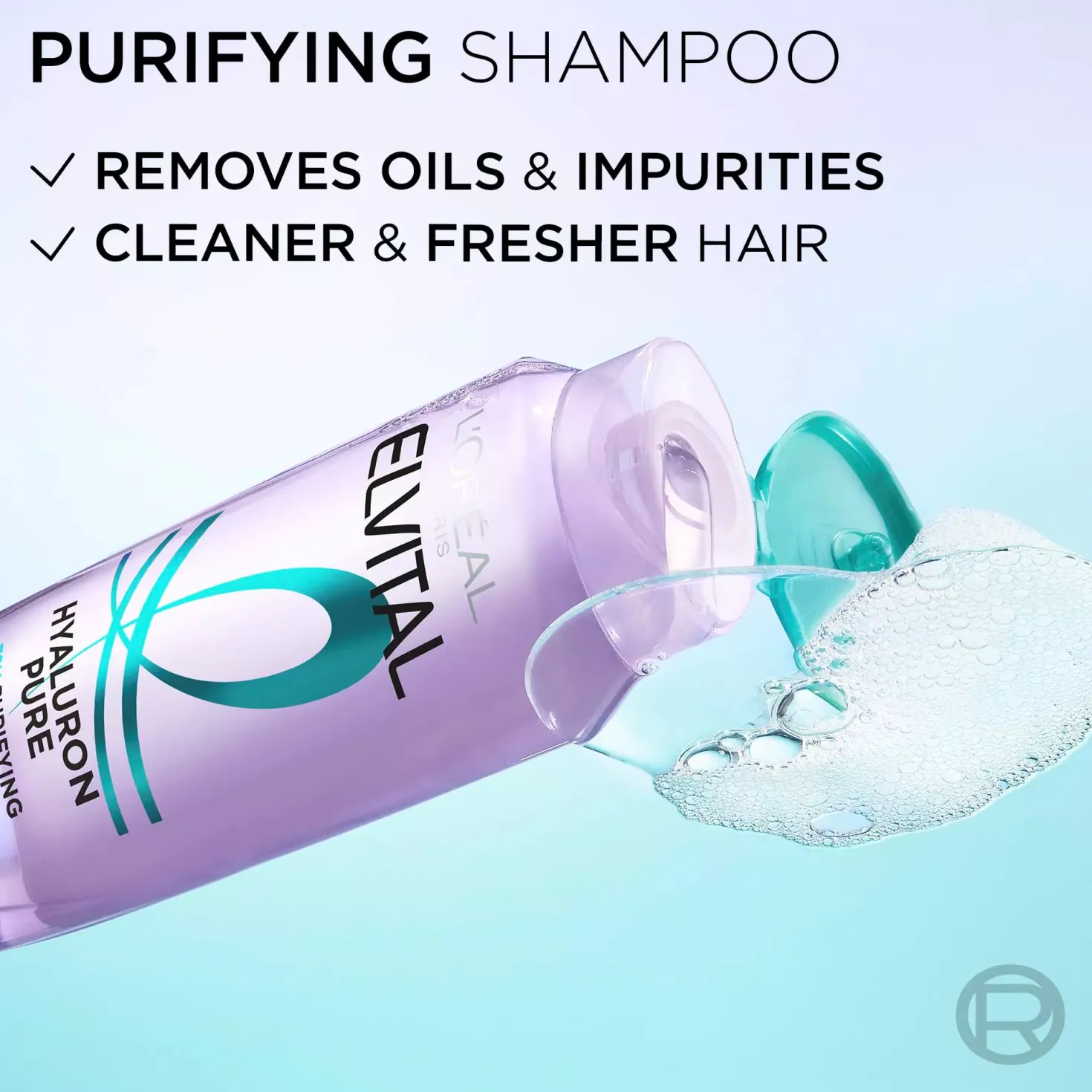 Loreal ParisElvital Hyaluron Pure Purifying Shampoo 500 ml