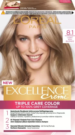 Loreal ParisExcellence Crème Triple Care Color 5 Natural Light Brown