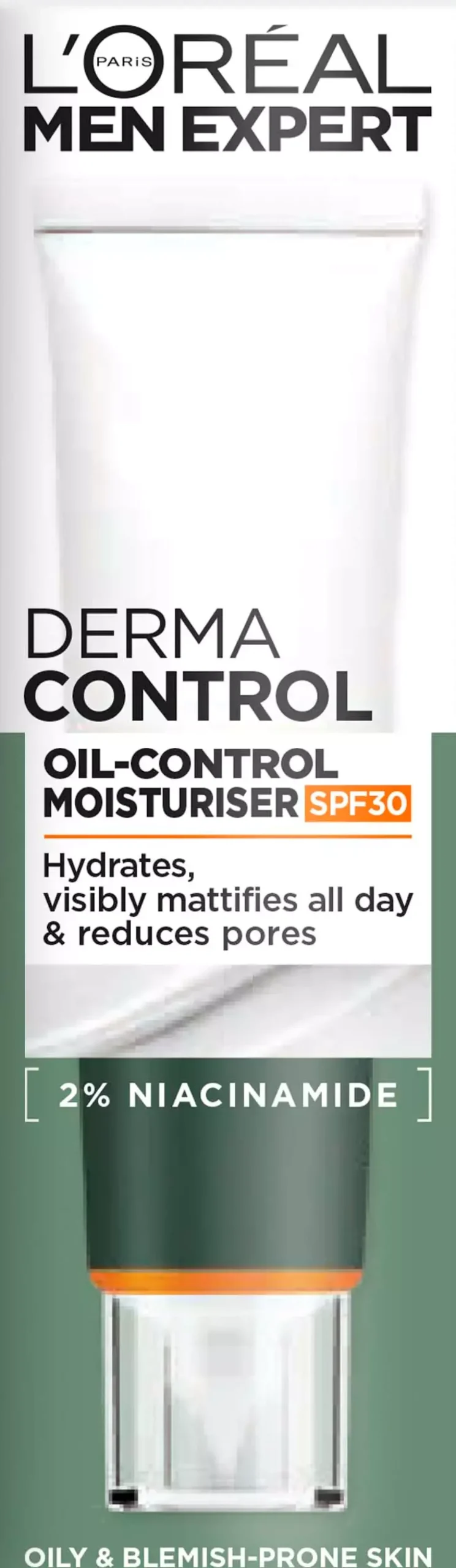 Loreal ParisMen Expert Derma Control Oil-Control Moisturiser SPF30 40 ml