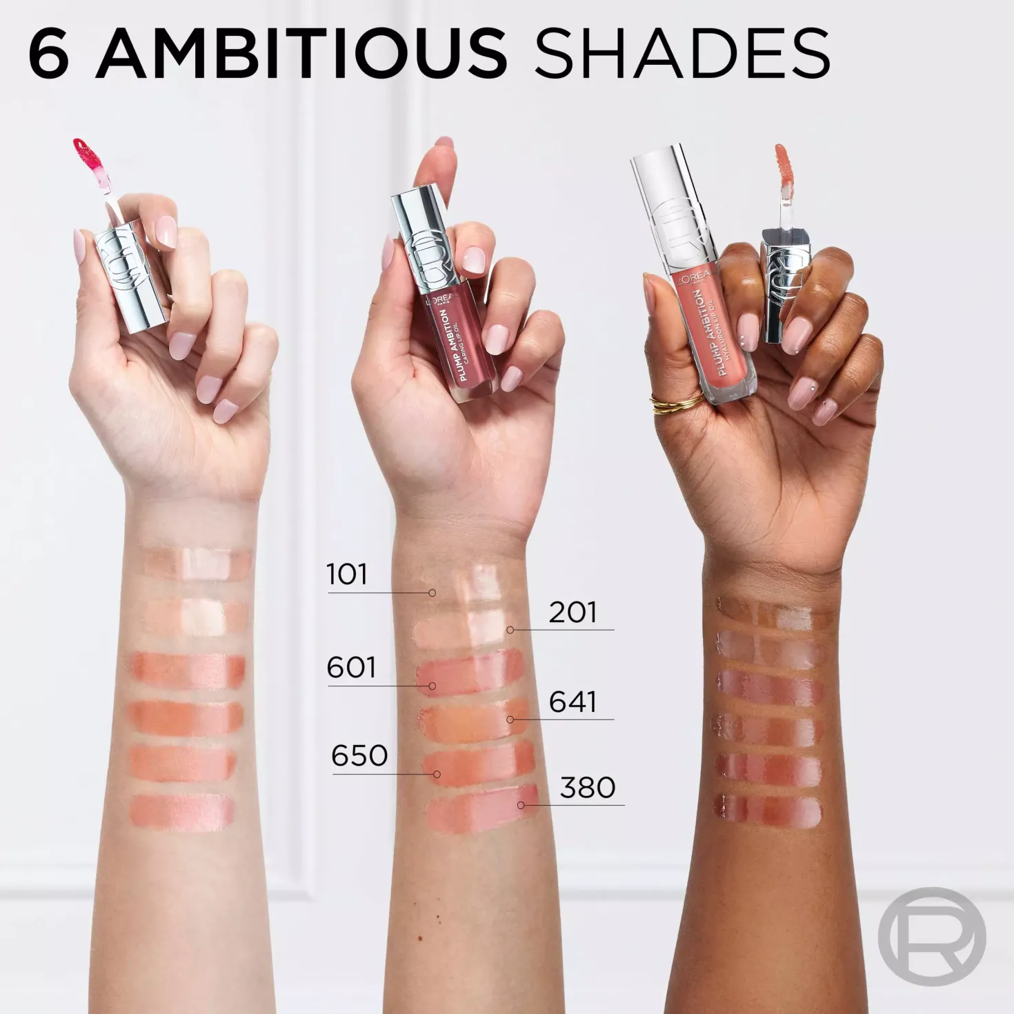 Loreal Paris Plump Ambition Hyaluron Lip Oil 380 Rouge In Love