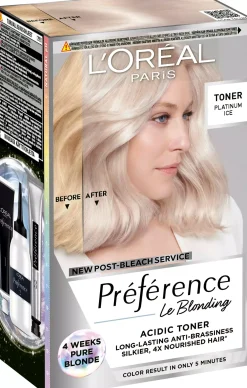 Loreal ParisPréférence Le Blonding Toner Platinum Ice