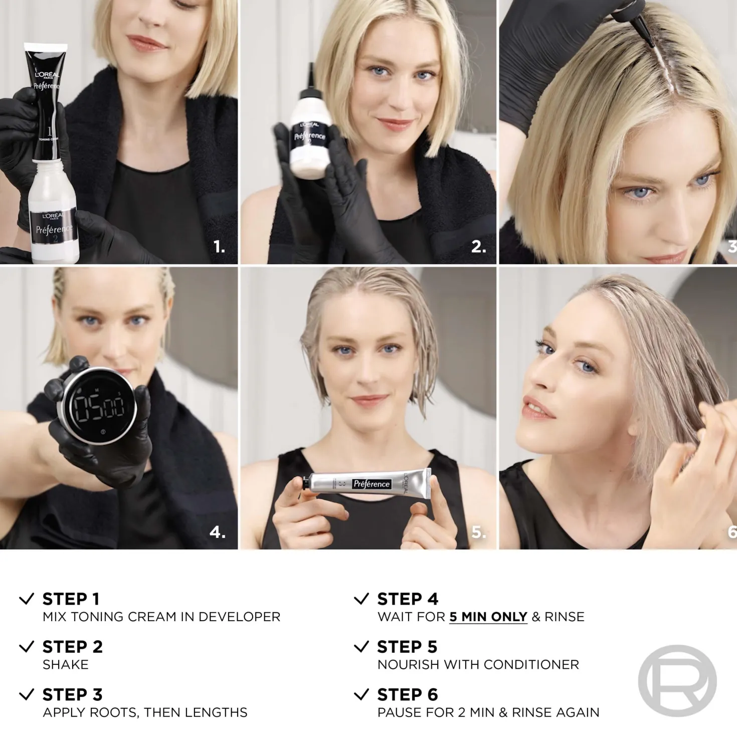Loreal ParisPréférence Le Blonding Toner Platinum Ice