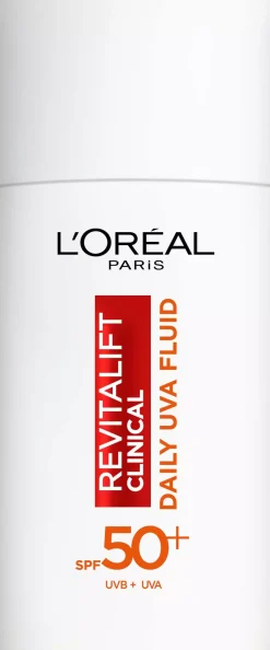 Loreal ParisRevitalift Clinical Daily Moisturizing UVA Fluid SPF50+ for Normal Skin 50 ml