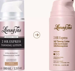 Loving Tan2 HR Express Tanning Lotion Medium