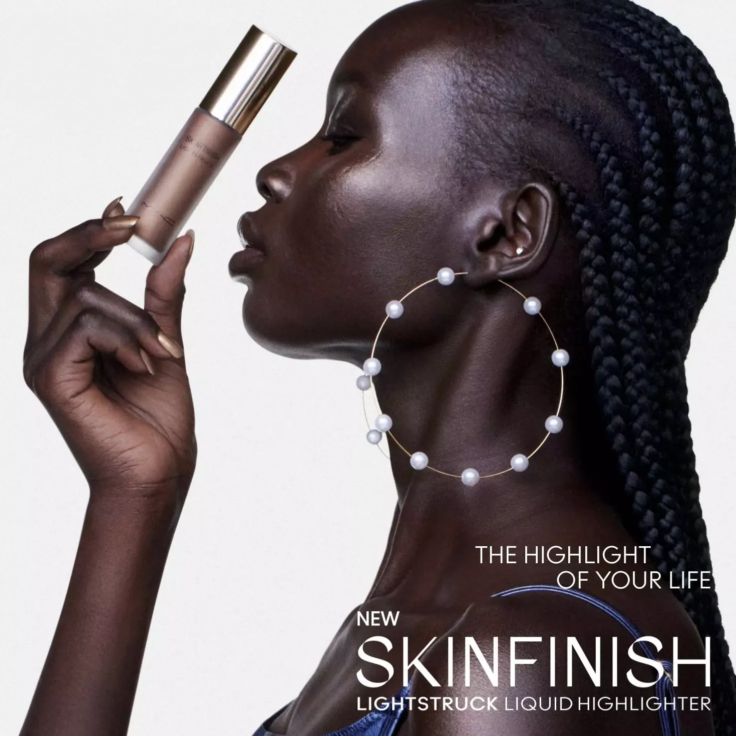 MAC Cosmetics Skinfinish Lightstruck Liquid Highlighter Glacial