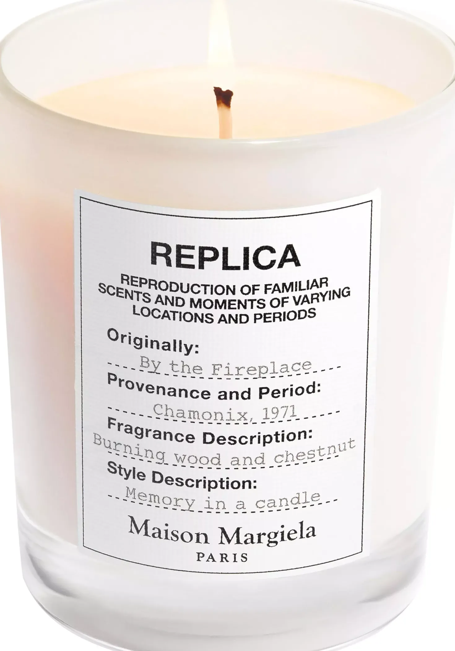 Maison MargielaReplica Fireplace Candles 165 g