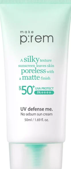 Make P:rem UV Defense No Sebum Sun Cream 50 ml