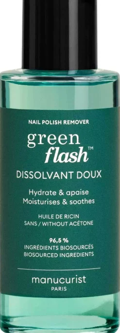 ManucuristGreen Flash Gel Polish Remover Eau Dissolvant 100 ml