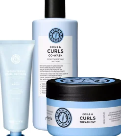 maria nilaCoils & Curls Bundle Conditioner Wash 350 ml & Masque 250 ml Weightless Curl Gel 125 ml