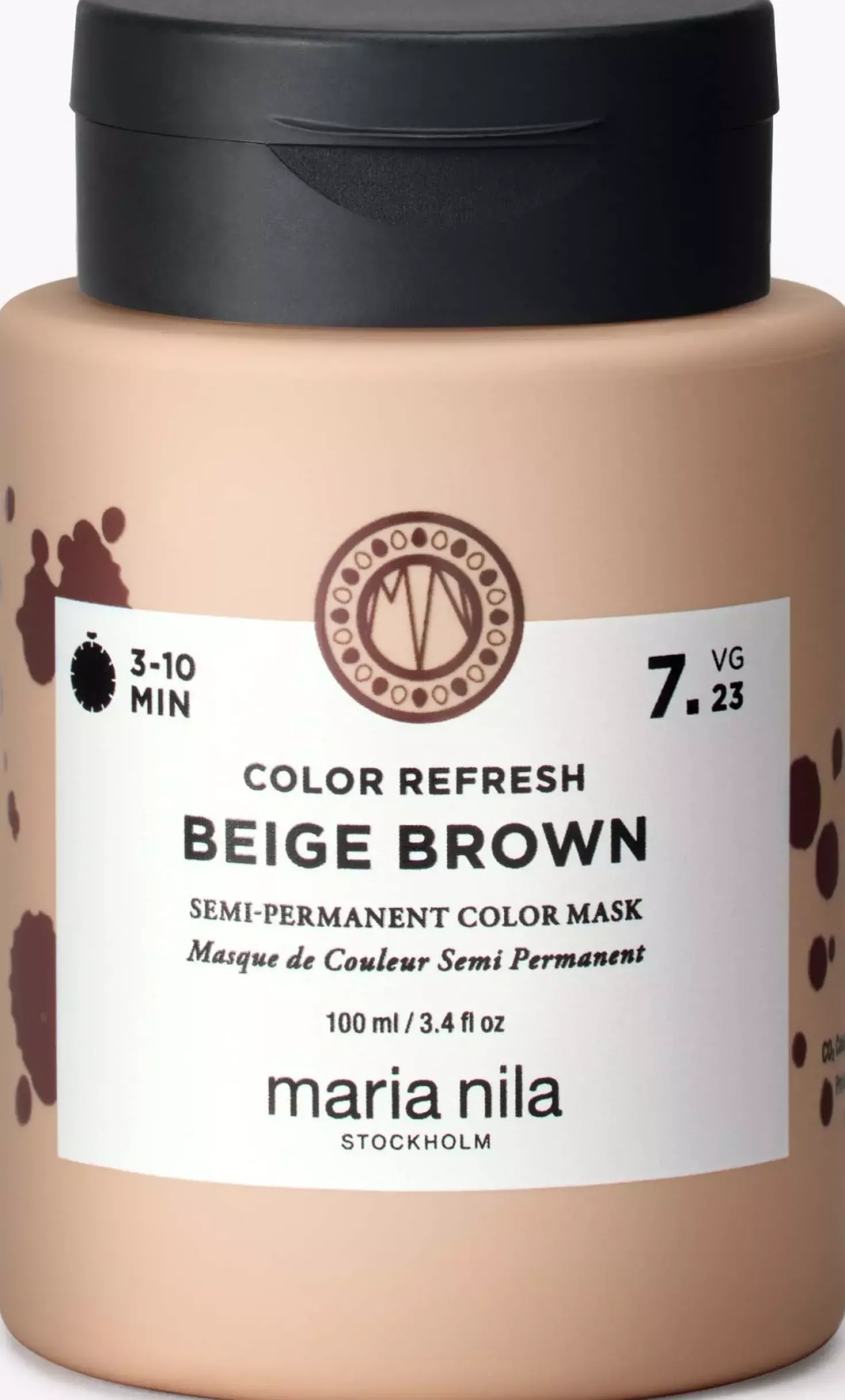 maria nilaColour Refresh Semi-Permanent Color Mask 0.92 Pearl Silver