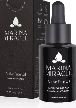 Marina Miracle Active Face Oil Men -Travel size 5 ml