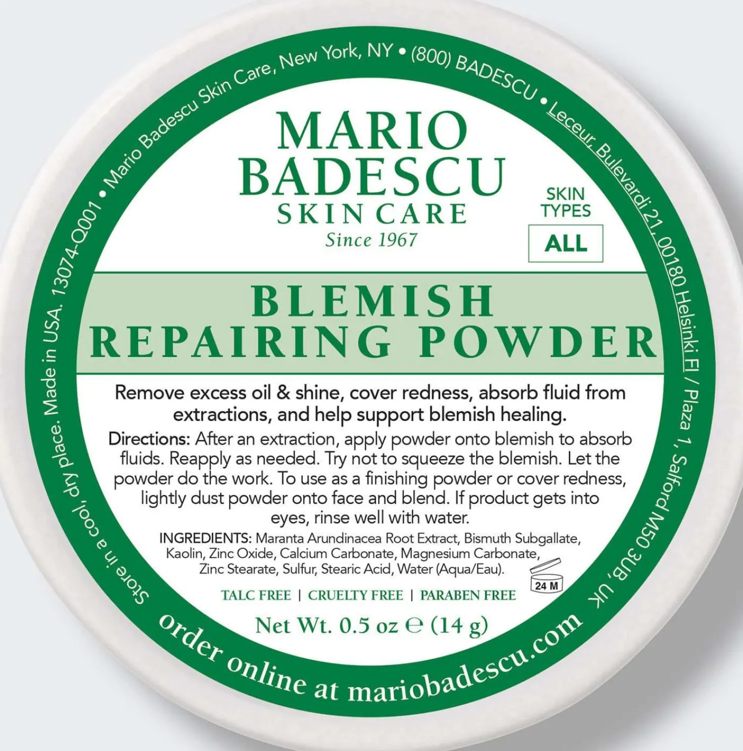 Mario Badescu Blemish Repairing Powder 14 g
