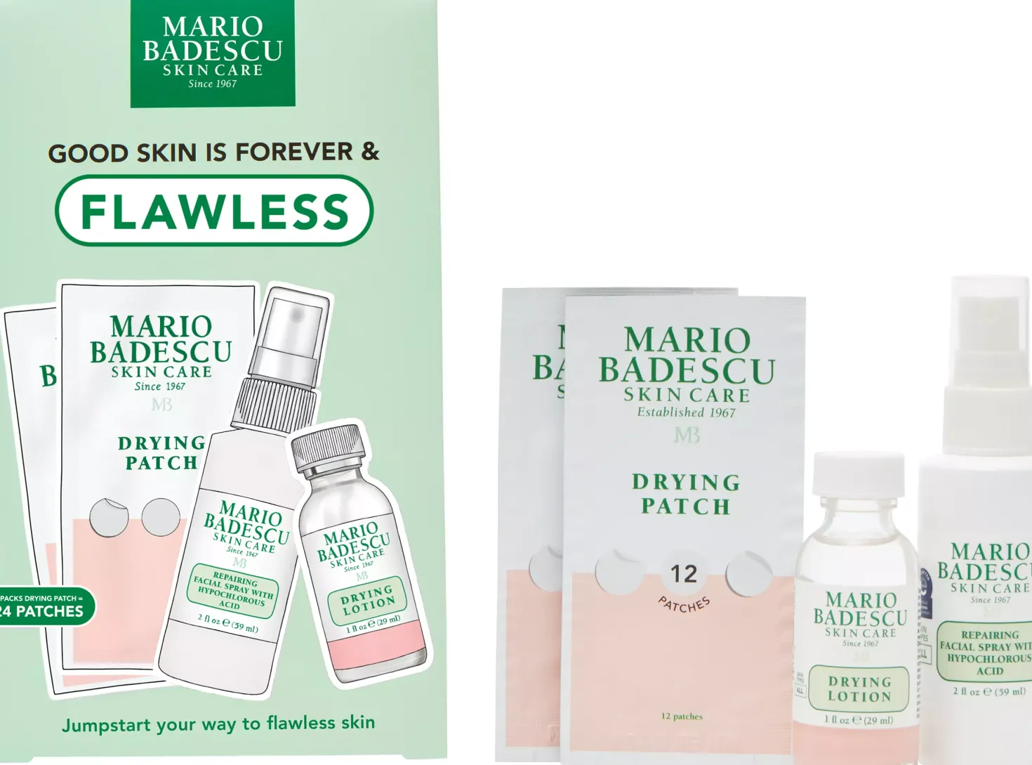 Mario Badescu Good Skin Is Forever & Flawless Kit