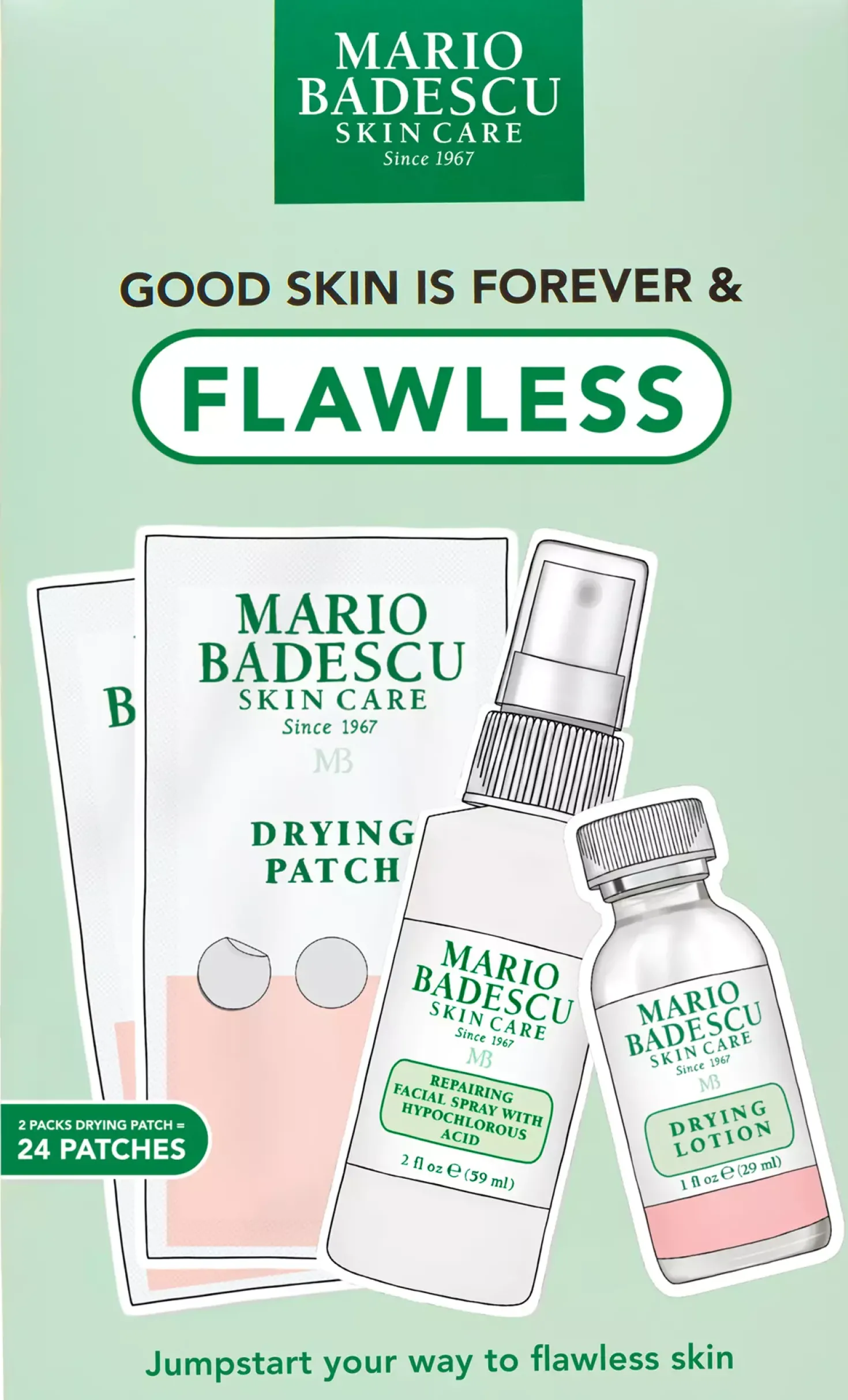 Mario Badescu Good Skin Is Forever & Flawless Kit