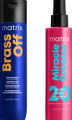 Matrix Brass off Shampoo & Miracle Creator