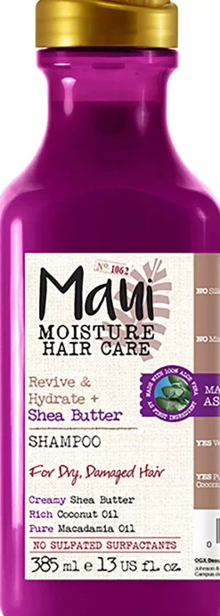 Maui Moisture Shea Butter Shampoo 385 ml