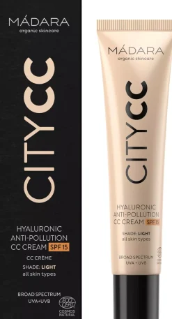 MádaraSkincare Anti-Pollution CC cream SPF 15 40ml Light