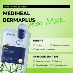 Mediheal Dermaplus Aloe Mask 1 stk