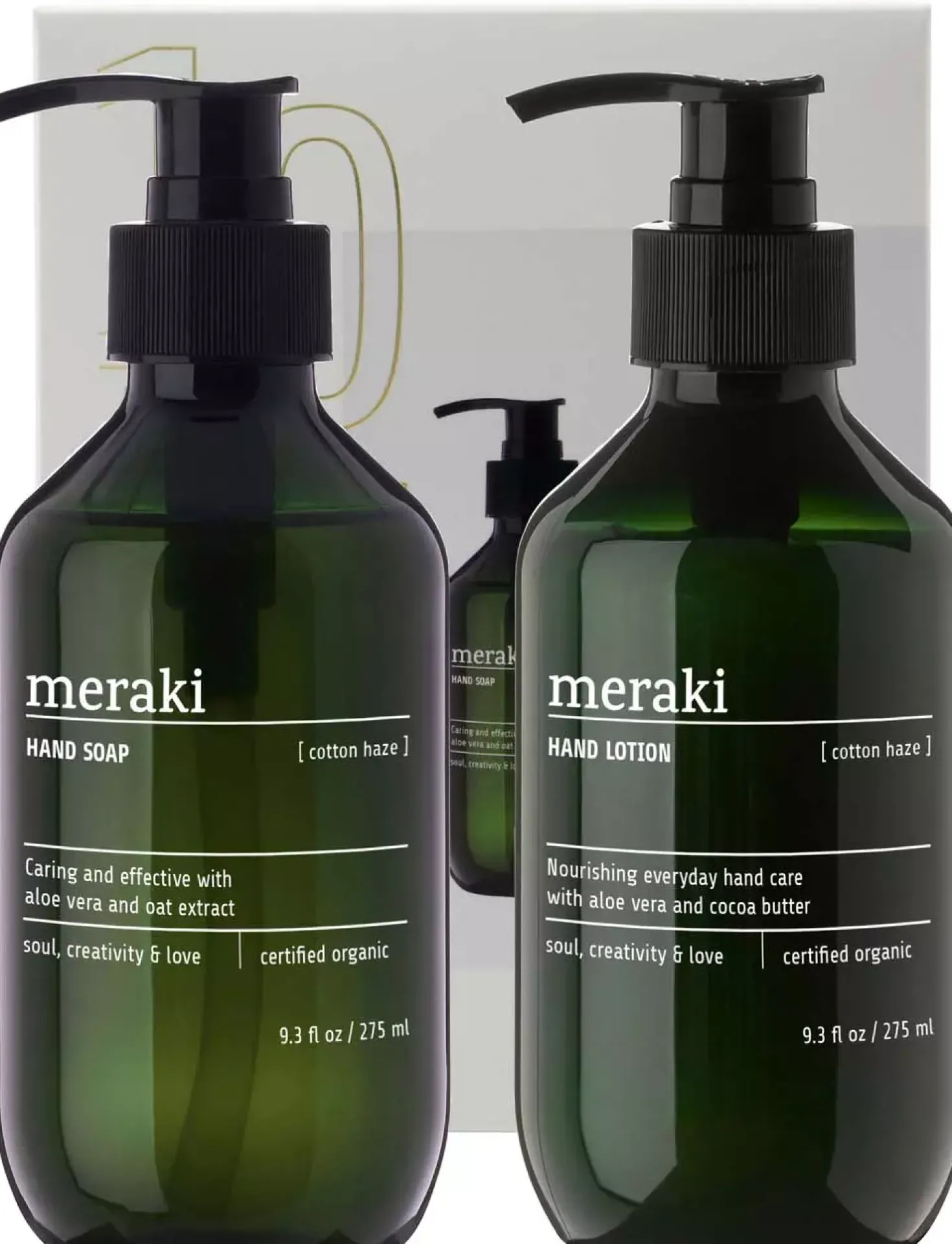 MerakiCotton Haze Simple Hand Care Gift Box