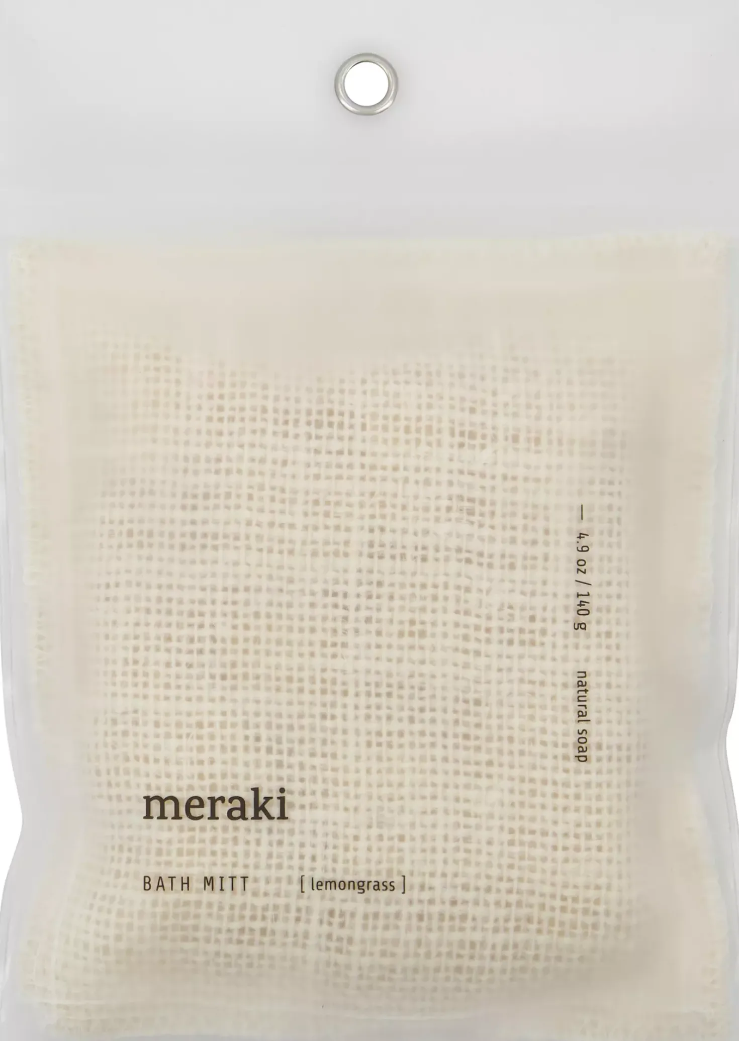Meraki Lemongrass Bath Mitt 140 g