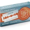 Merkur Solingen Double Edge Razor Blades Super Platinum Stainless x10