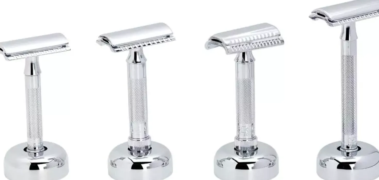Merkur Solingen Razor Stand 4006 One For All Chrome