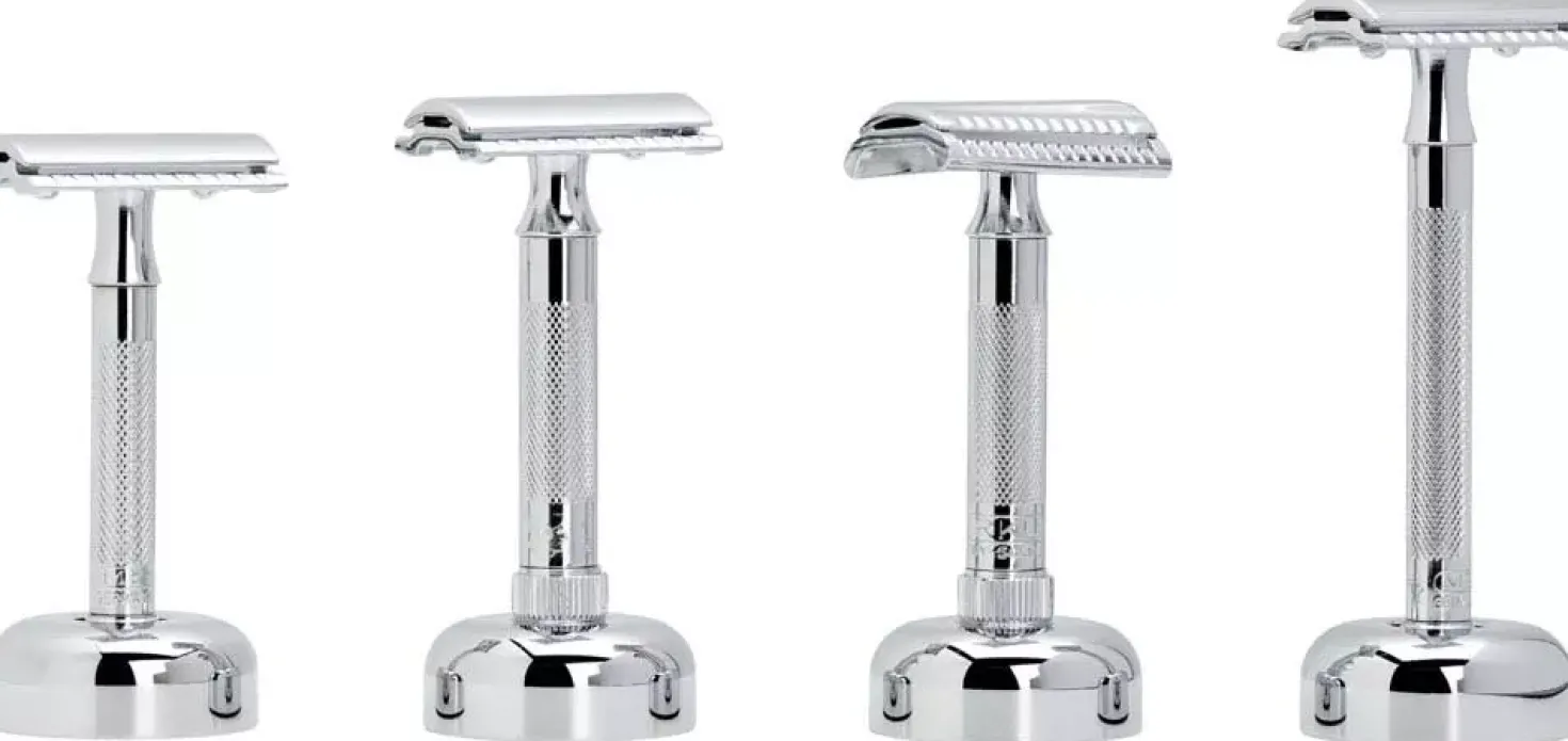 Merkur Solingen Razor Stand 4006 One For All Chrome