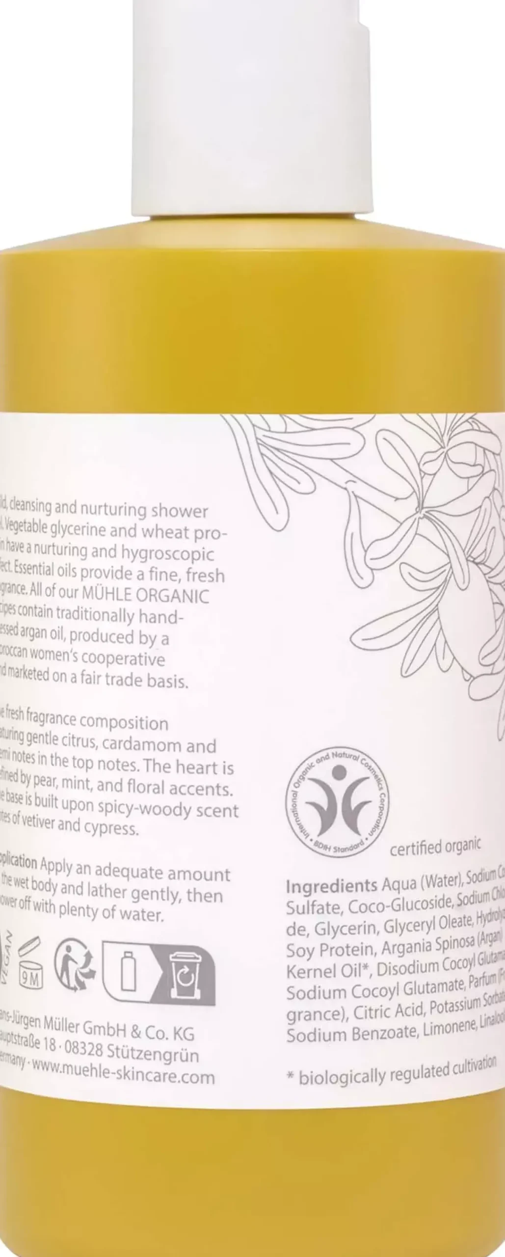 Mühle Organic Shower Gel 300 ml