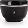 Mühle Porcelain Shaving Bowl Platinum Rim Black
