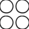 Mineas Hair Band Basic 8 pcs Black