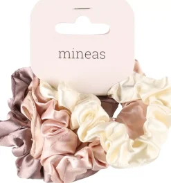 Mineas Scrunchie Satin Small 4 pcs