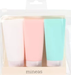 Mineas Silicone Travel Bottles 3 pcs