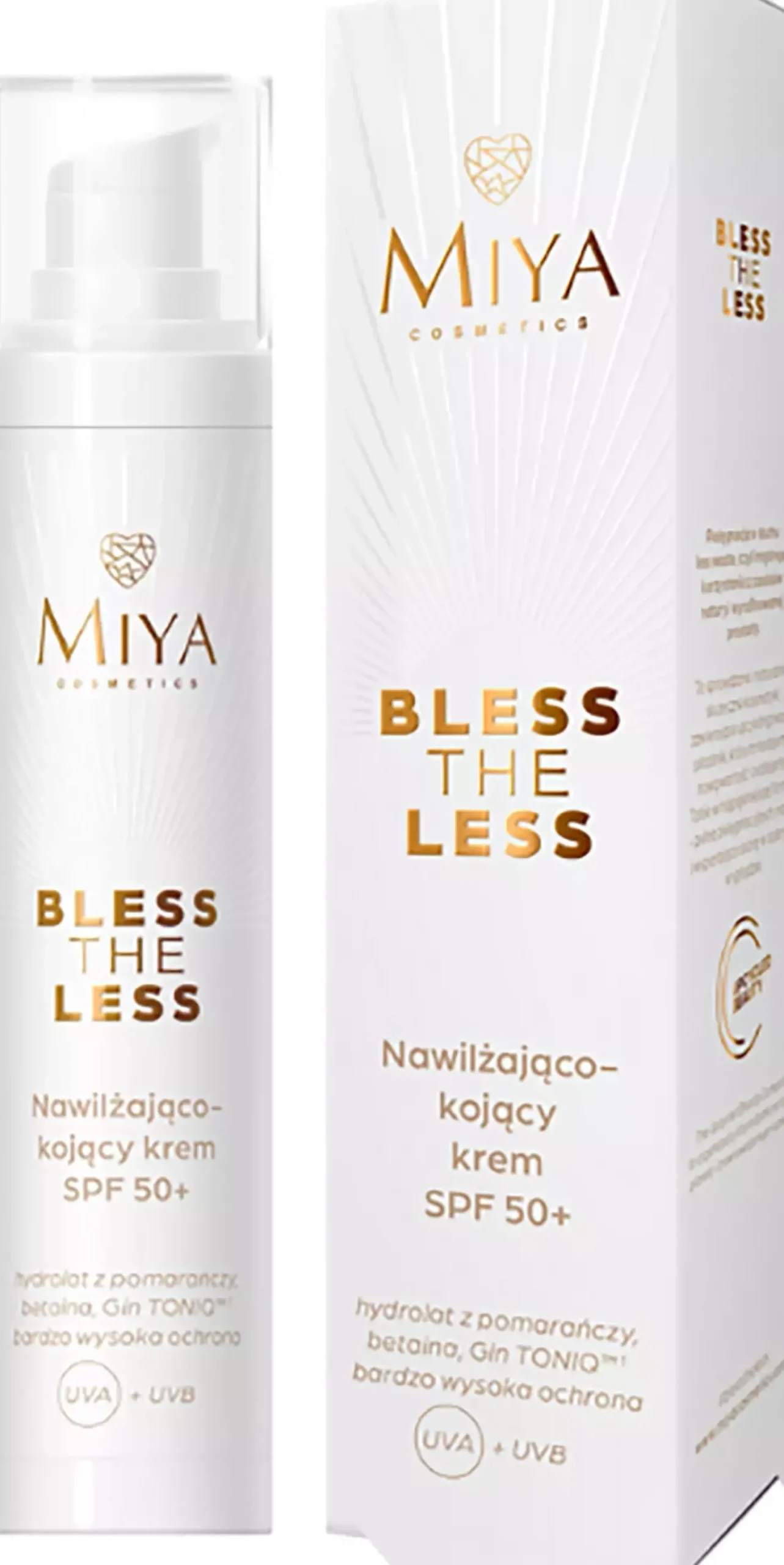 MiyaBless The Less Moisturizing And Soothing Cream SPF 50+ 50 ml