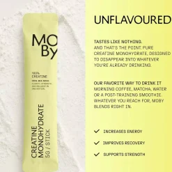 MOBY Kreatin Monohydrat Stickpacks 30 stk