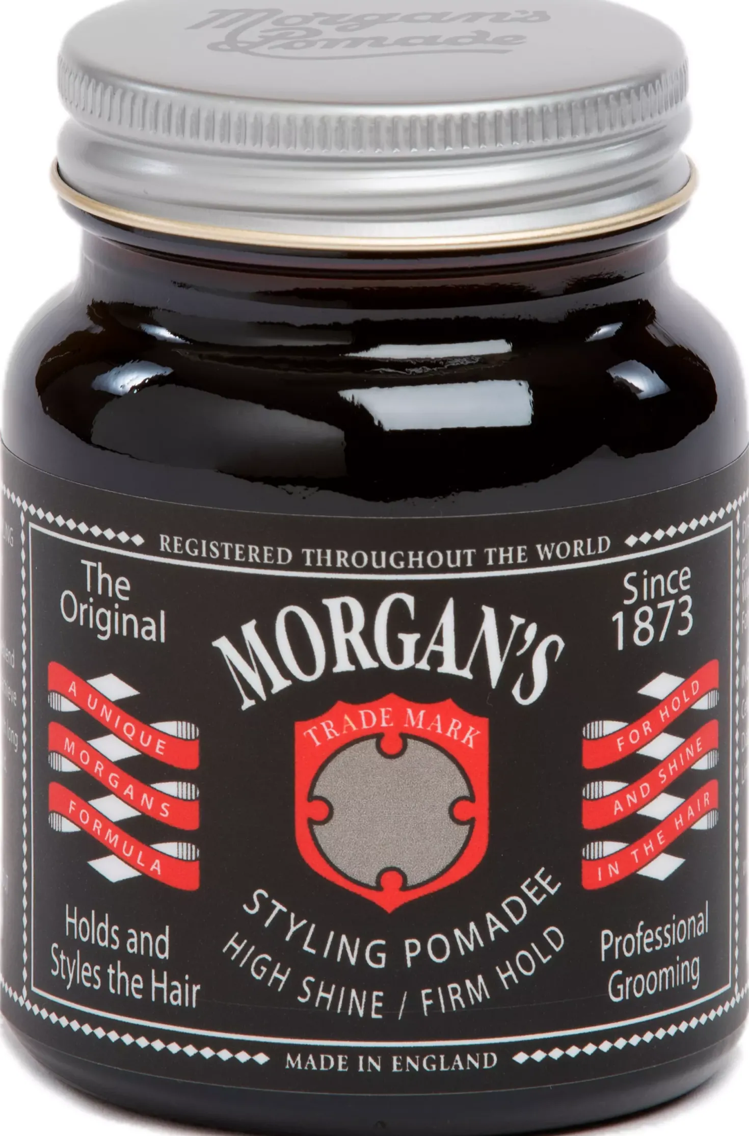 Morgan's Pomade Styling Pomade Black Label - High Shine Firm Hold