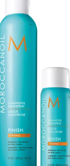 Moroccanoil Luminous Hairspray Strong 330 ml & Travel size 75 ml