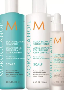 MoroccanoilScalp Bundle Shampoo 250 ml & Conditoner 250 ml & Scalp Tonic 100 ml