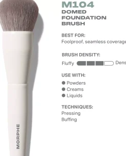Morphe M131 Rounded Paddle Concealer Brush