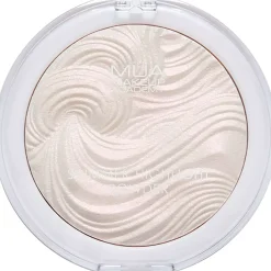 MUA Makeup Academy Shimmer Highlight Powder Iridescent Gold