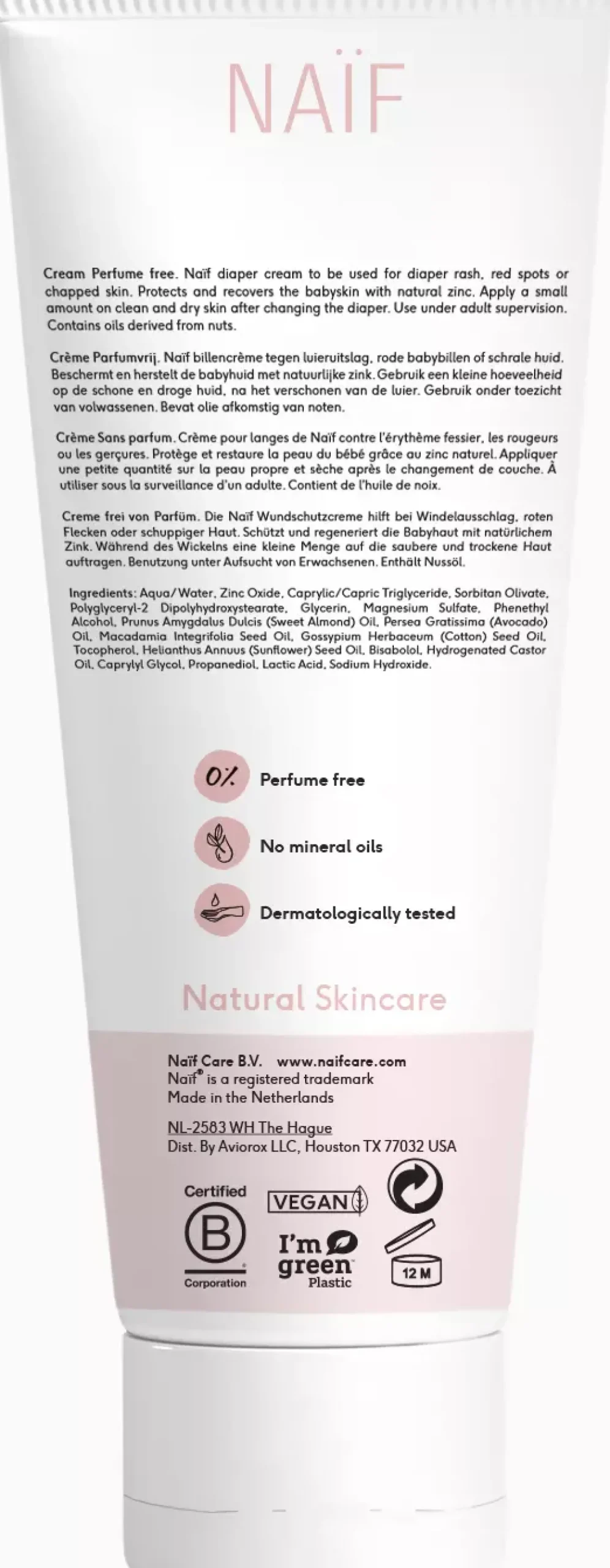 NAÏFBaby & Kids Diaper Cream 75 ml