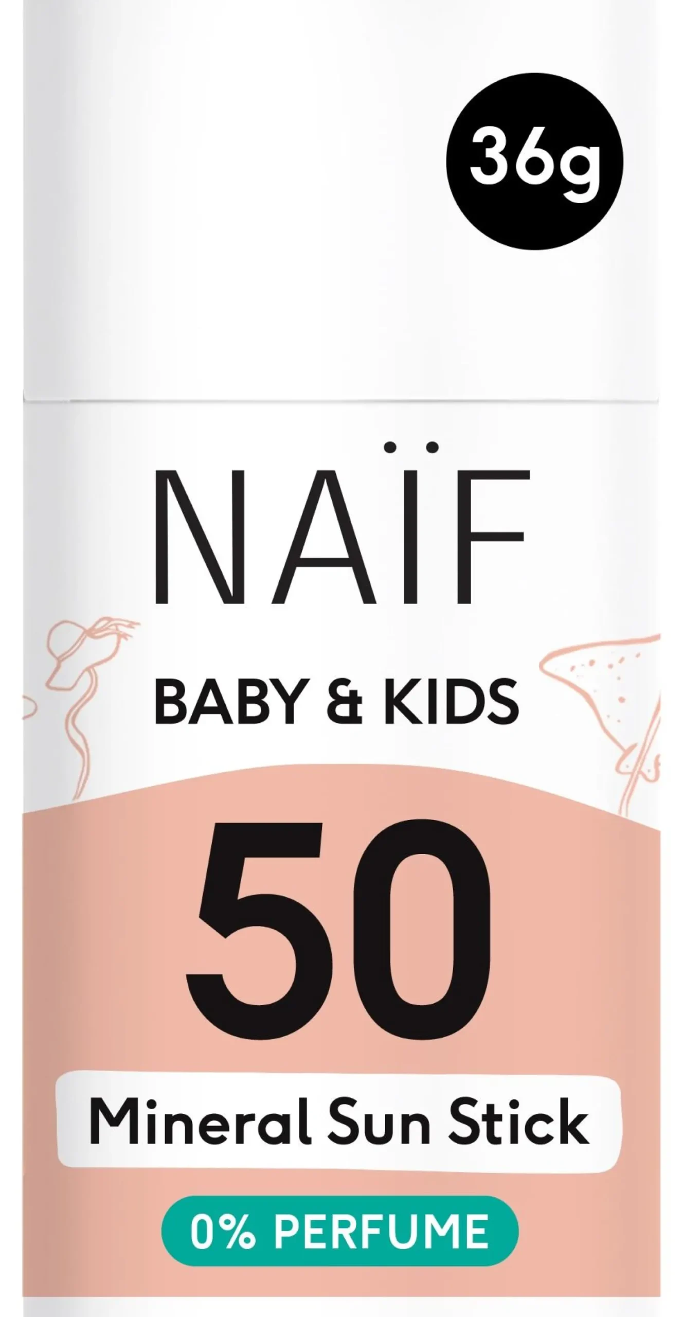 NAÏF Stick Baby&Kids SPF50 No Perfume