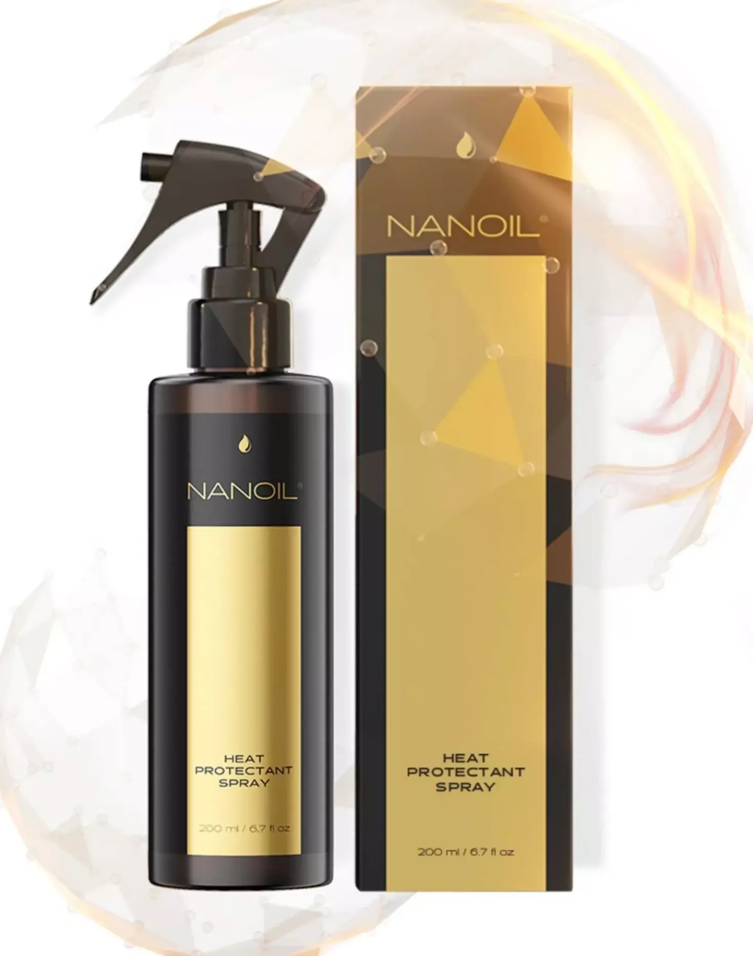 Nanoil Heat Protectant Spray 200 ml