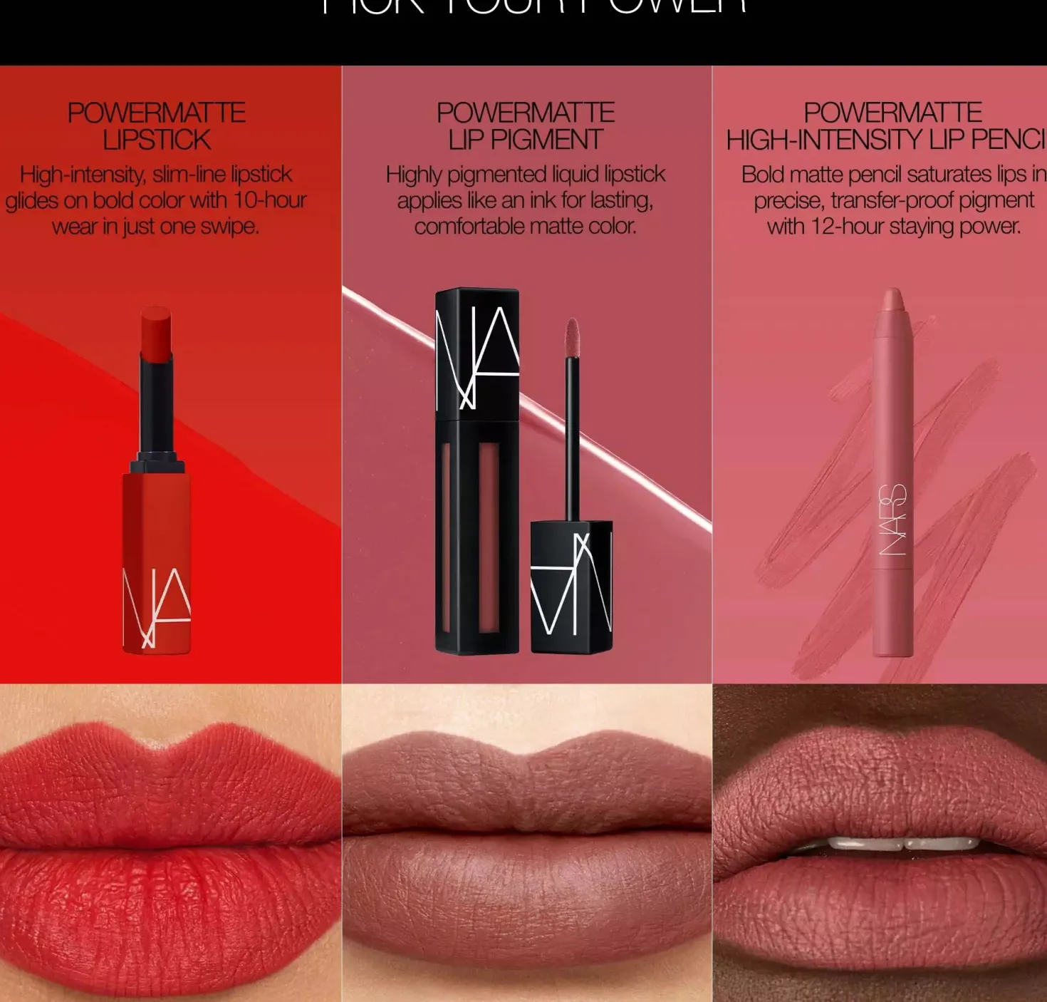 NARS Powermatte High-Intensity Lip Pencil 888 Dolce Vita