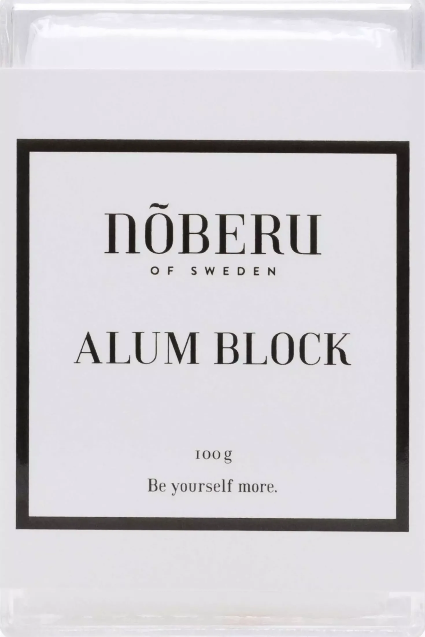 Nõberu of Sweden Alum Block 100 g
