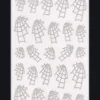 NEONAIL Nail Art Stickers 04 Spider Webs
