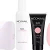 NEONAIL Nail Extention Kit With Duo Acrylgel Cover Pink & Modern Almond Forms