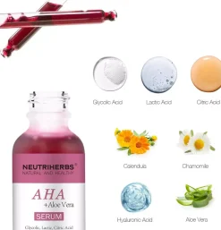 Neutriherbs AHA + Aloe Vera Skin Serum 30 ml